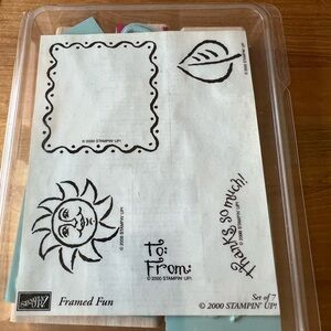 Stampin' Up! Framed Fun Stamp Set